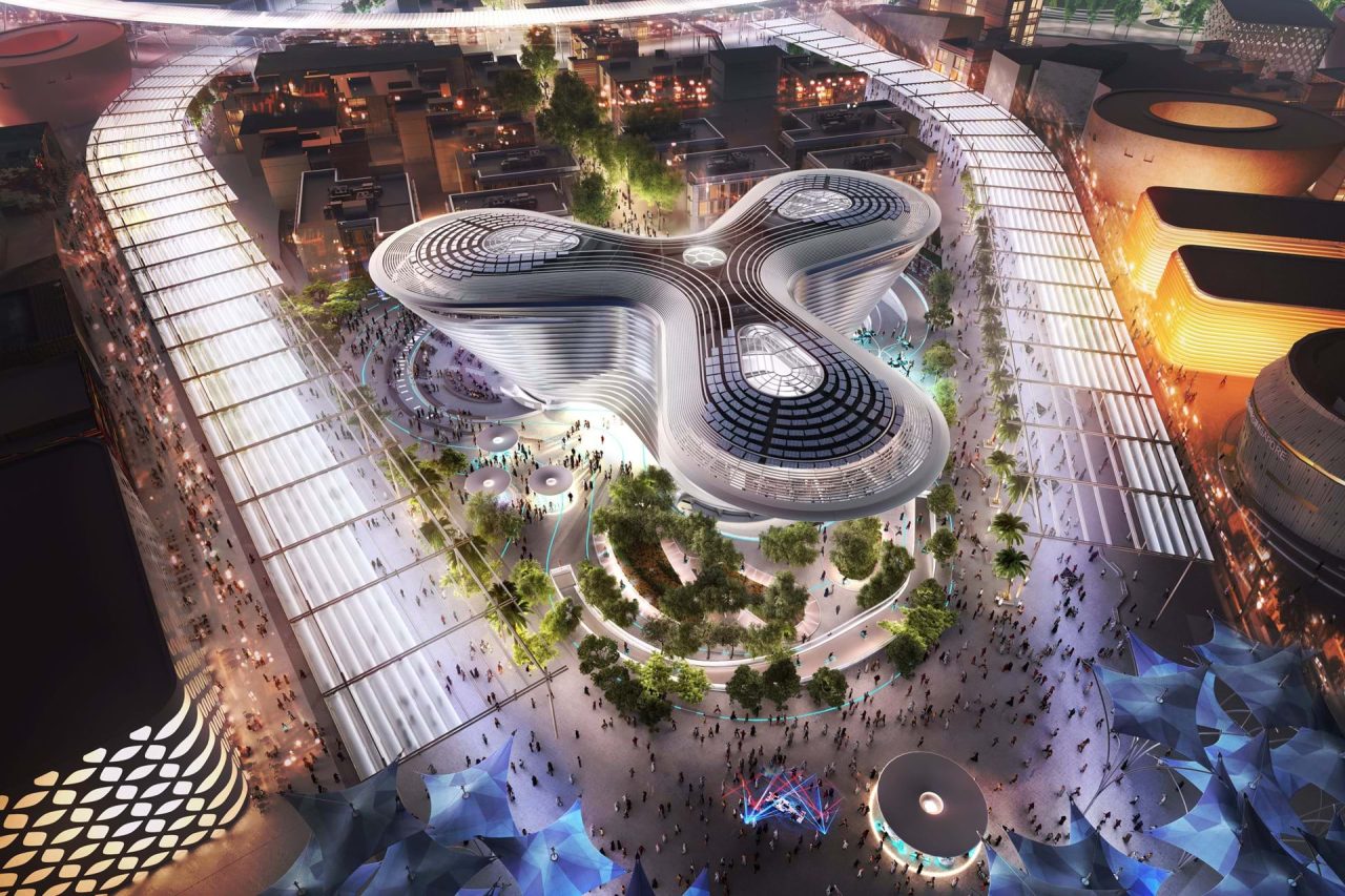 Rinnovabili • Alif Expo 2020 credits: Foster + Partners