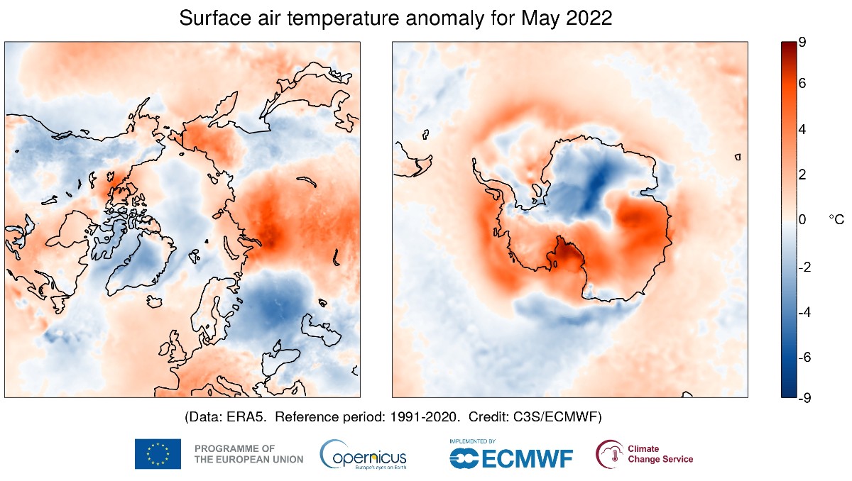 Rinnovabili • Record di temperatura: maggio bollente per l’Europa mediterranea