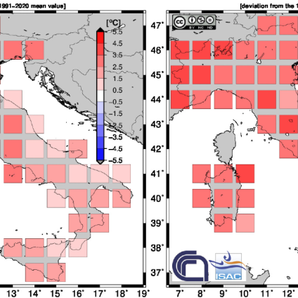 Rinnovabili • Caldo anomalo: a luglio in Italia +2,26°C di riscaldamento globale