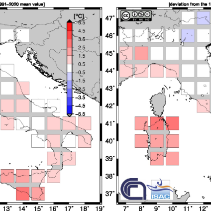 Rinnovabili • Riscaldamento globale: settembre chiude con +0,8°C per l’Italia