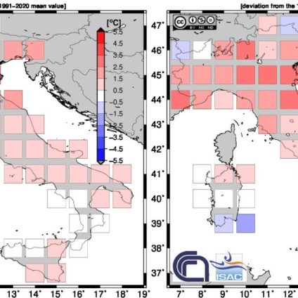 Rinnovabili • Anomalia termica: gennaio bollente al Nord con +1,41°C