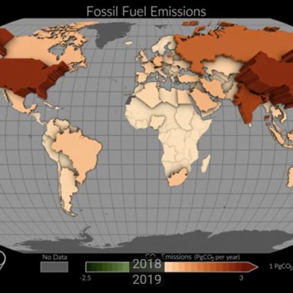 Rinnovabili • Emissioni di gas serra: gli inventari nazionali visti dallo spazio