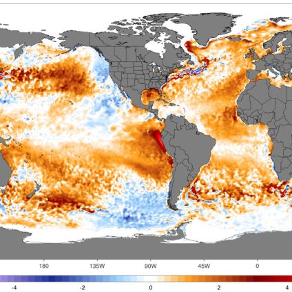 Rinnovabili • Caldo record oceani: nuovo primato con 21,1°C