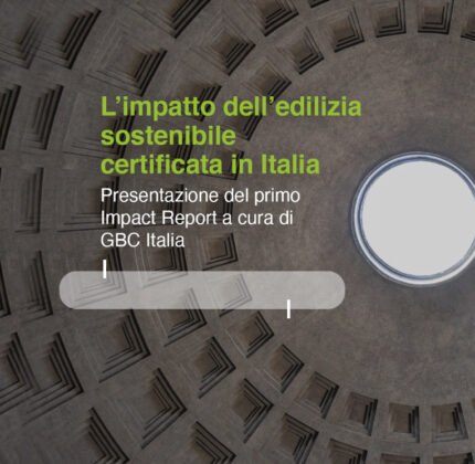 Impact Report dell’edilizia sostenibile