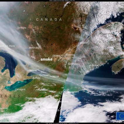 Rinnovabili • Incendi in Canada: emissioni record in appena 6 mesi