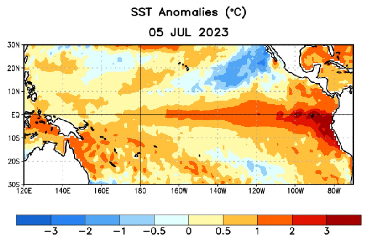 Rinnovabili • El Niño 2023: c’è 1 probabilità su 5 che sia “storico”