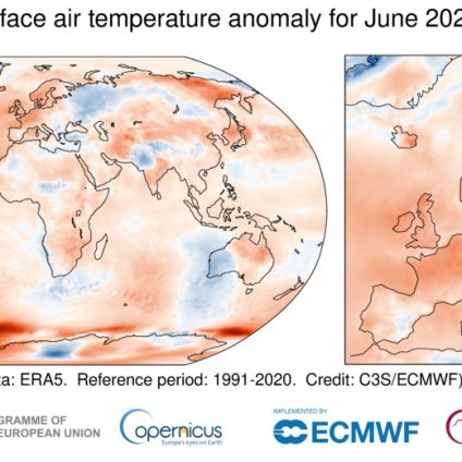 Rinnovabili • Record assoluto di caldo: mai un giugno così bollente