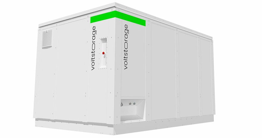 Rinnovabili • batteria di flusso containerizzata