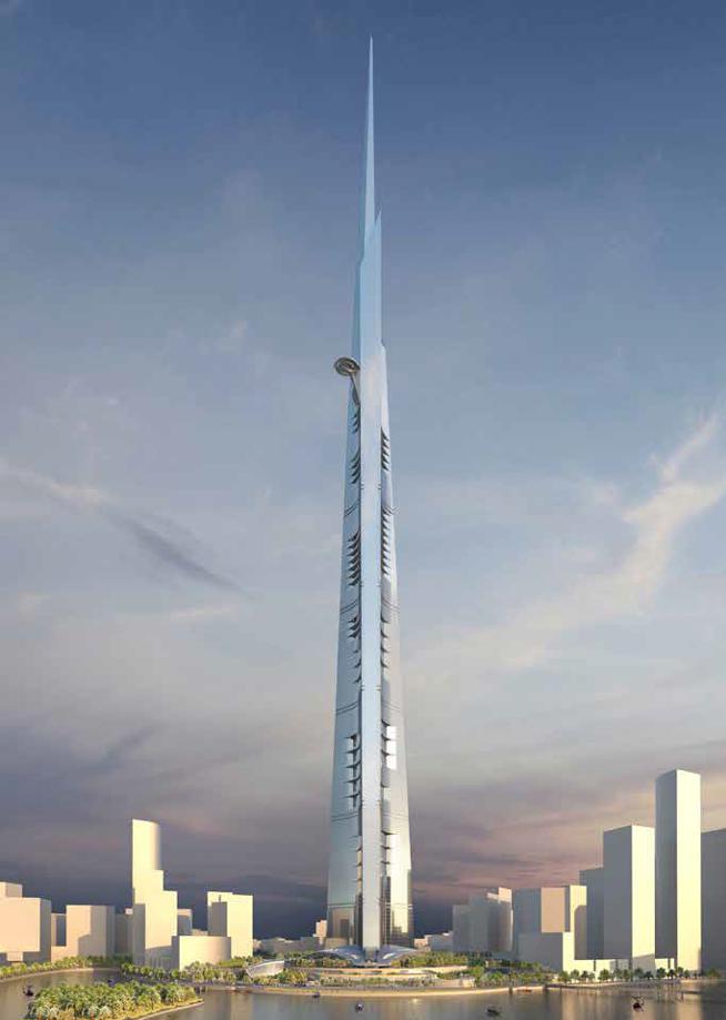 Riprende la costruzione del grattacielo più alto del mondo: la Jeddah Tower