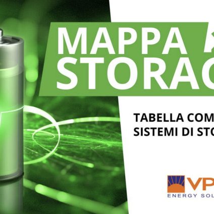 Rinnovabili • Mappa Storage VP Solar