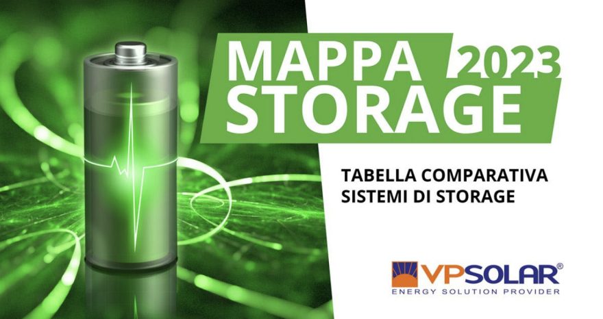 Rinnovabili • Mappa Storage VP Solar