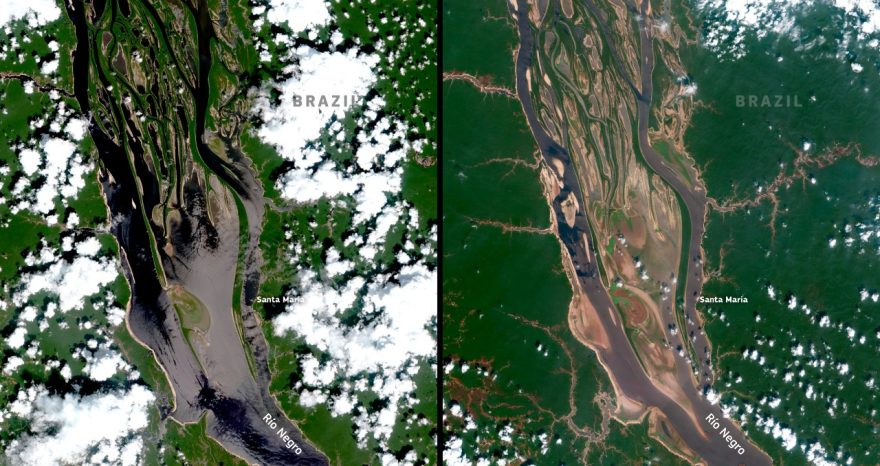 Rinnovabili • Siccità in Amazzonia: 30 volte più probabile per la crisi climatica