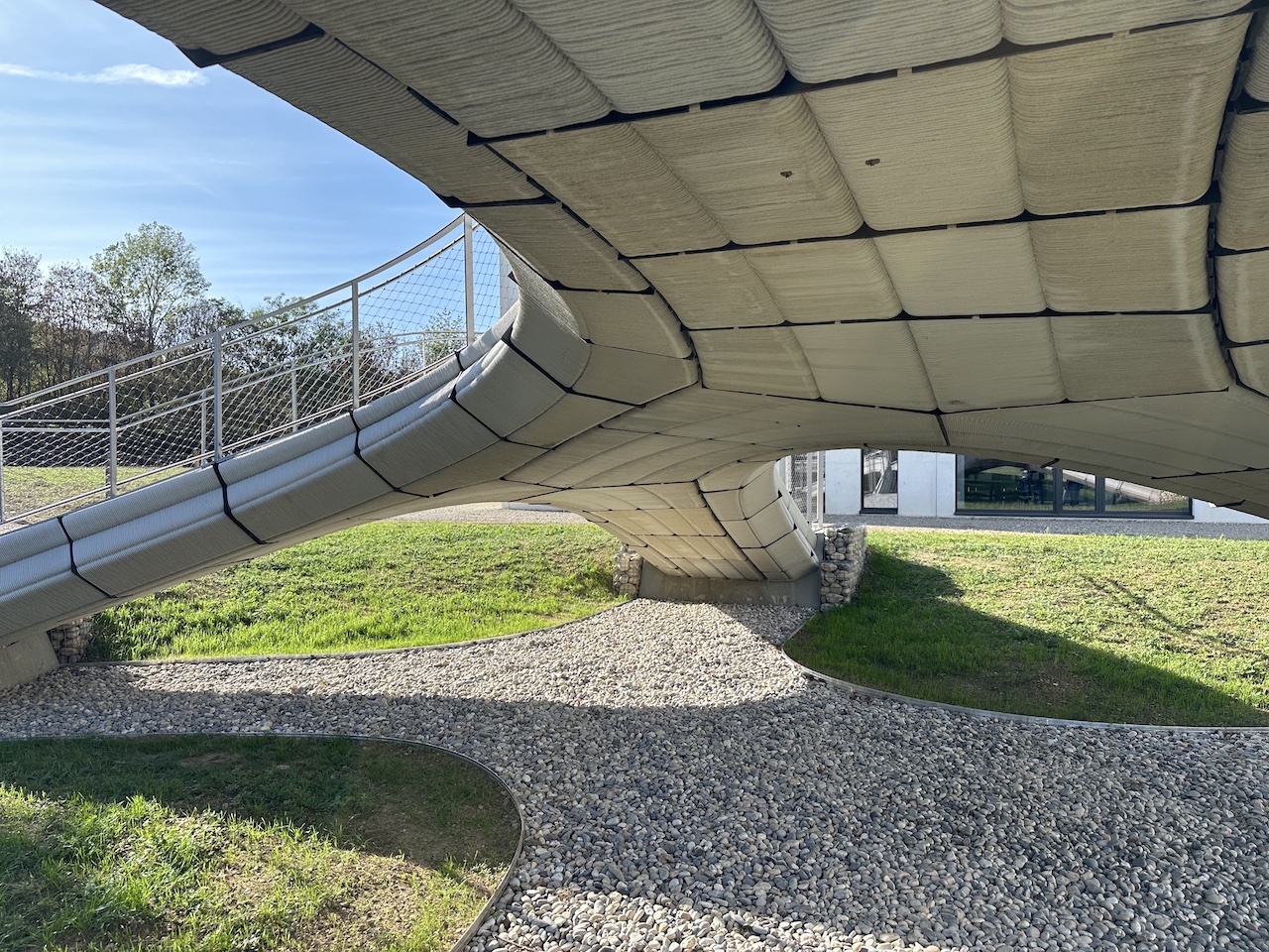 ponte in cemento stampato in 3D