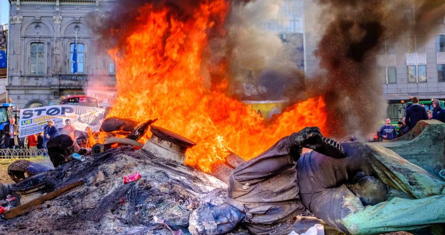 Rinnovabili • Protesta dei trattori: la marcia su Bruxelles spaventa il Consiglio UE