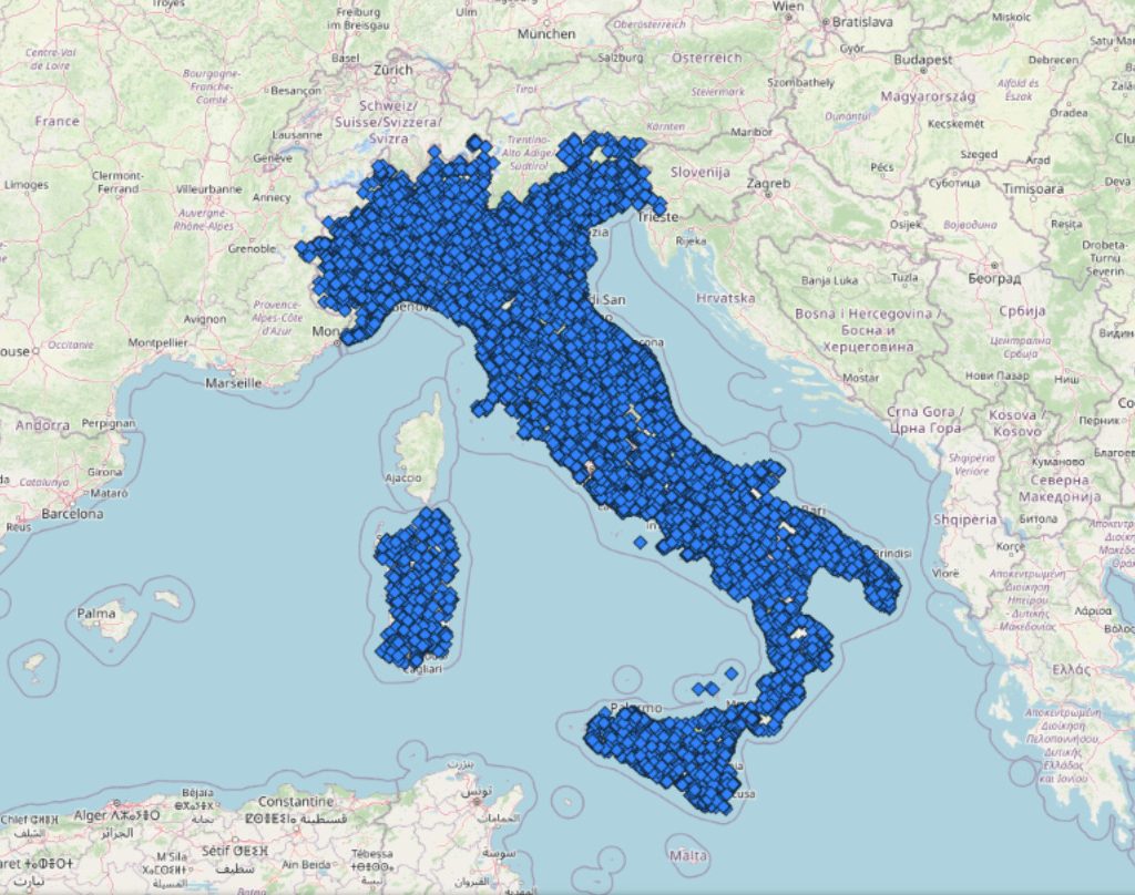 mappa interattiva