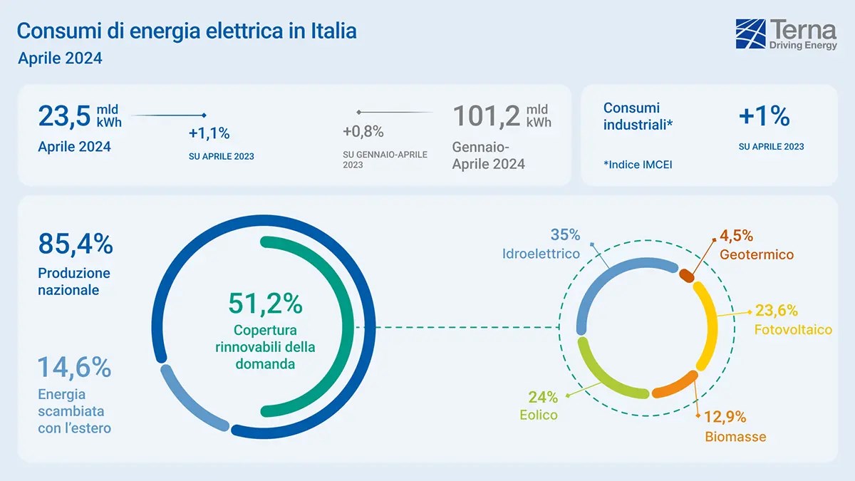 Rinnovabili • domanda elettrica