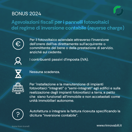 Bonus fotovoltaico 2024 per aziende