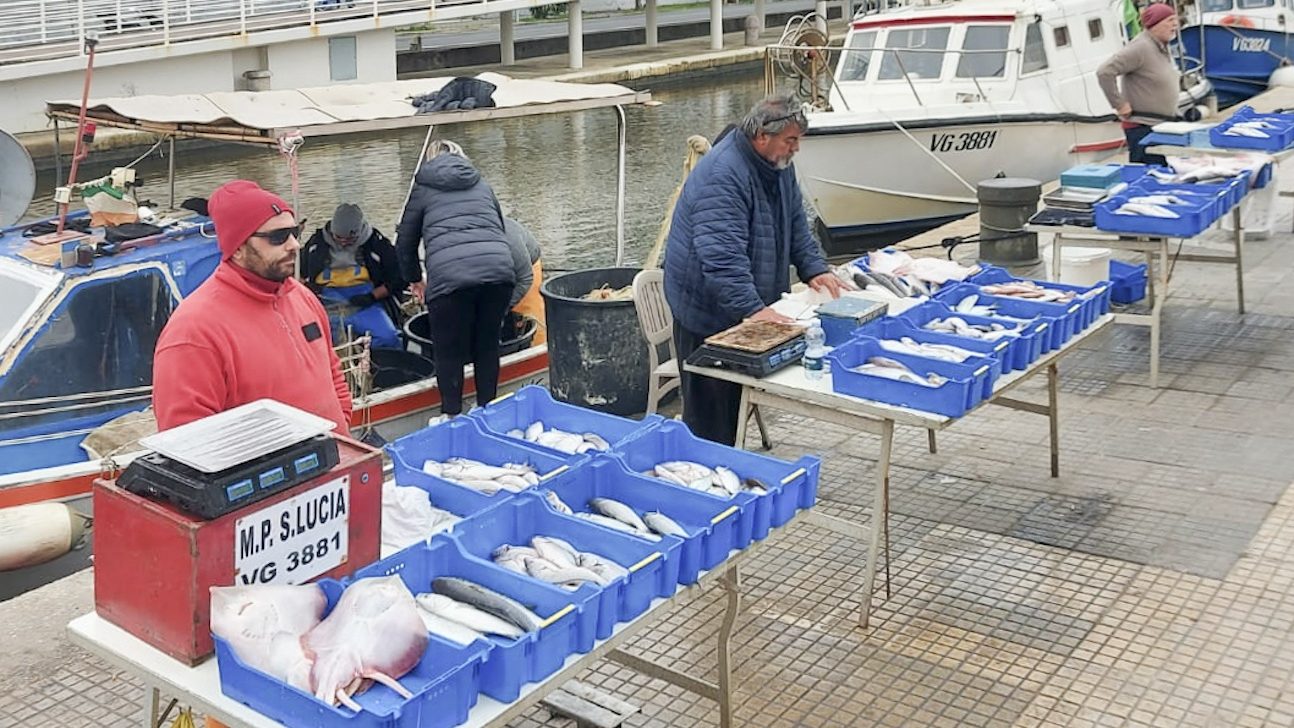 I pescatori di Viareggio hanno aderito al progetto 