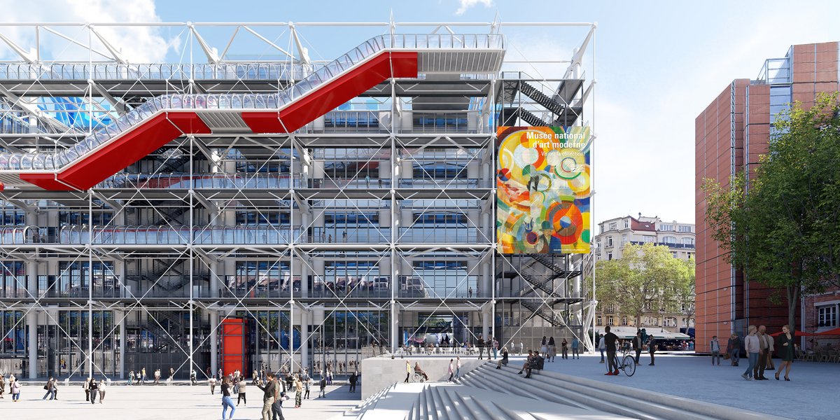 Rinnovabili • La ristrutturazione del Centre Pompidou