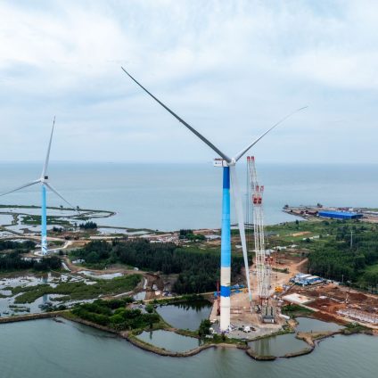 Rinnovabili • Mingyang installa la sua maxi turbina eolica offshore da 20 MW