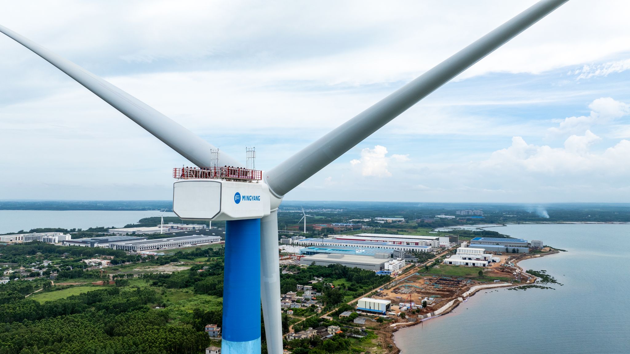 Mingyang installa la sua maxi turbina eolica offshore da 20 MW