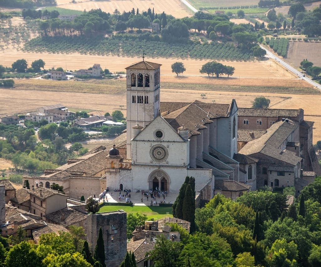 Basilica di San Francesco d'Assisi-Umbria scelta per il programma Pathways2Resilience