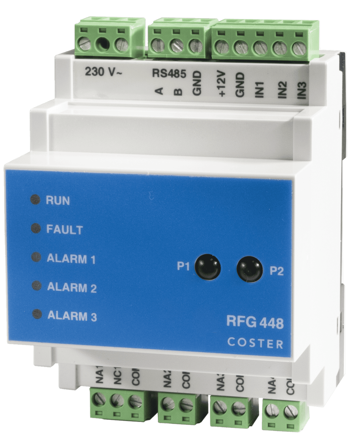 RFG 442 il rilevatore di gas sia esplosivi che asfissianti con funzioni di attuazione e connettività ModBus per integrazione e telecontrollo. Fonte: COSTER