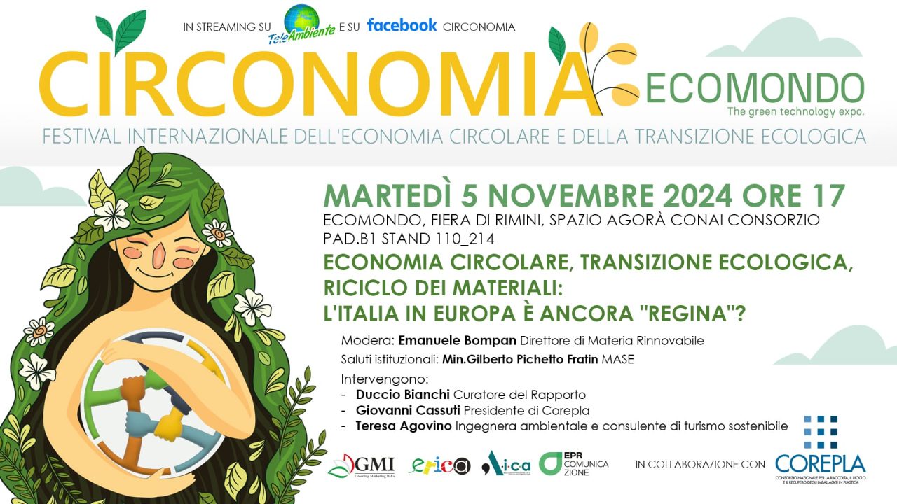 Rinnovabili • Corepla a Ecomondo 2024: Innovazione e impegno condiviso per un futuro circolare