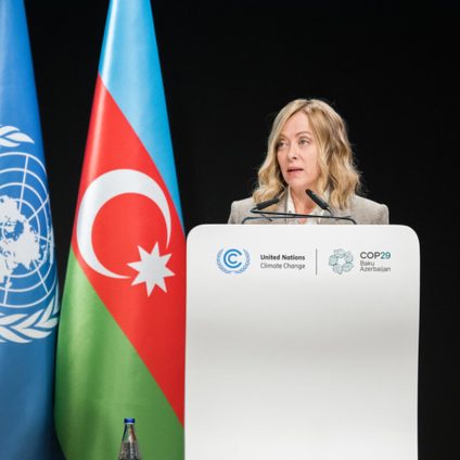 Rinnovabili • Cop29 Meloni: le reazioni al discorso della premier a Baku