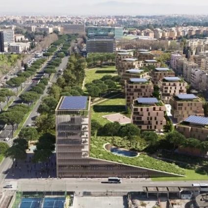 Rinnovabili • L’ex Fiera di Roma diventa la “Città della Gioia” dove il 50% della superficie sarà verde