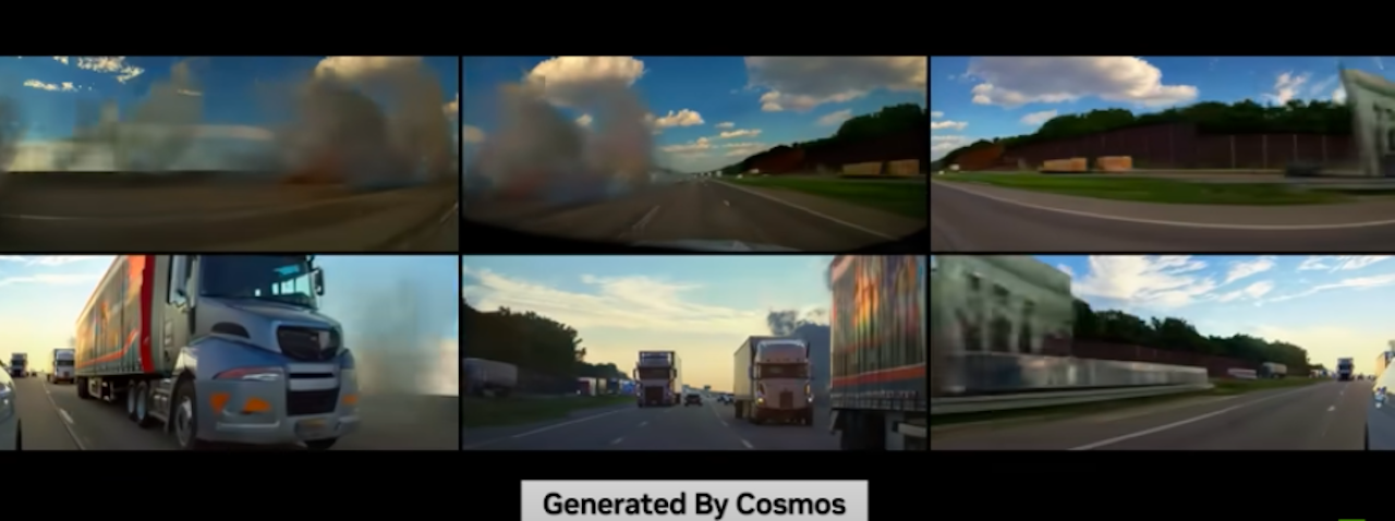 Sarà Nvidia Cosmos a portare in strada le auto a guida autonoma?