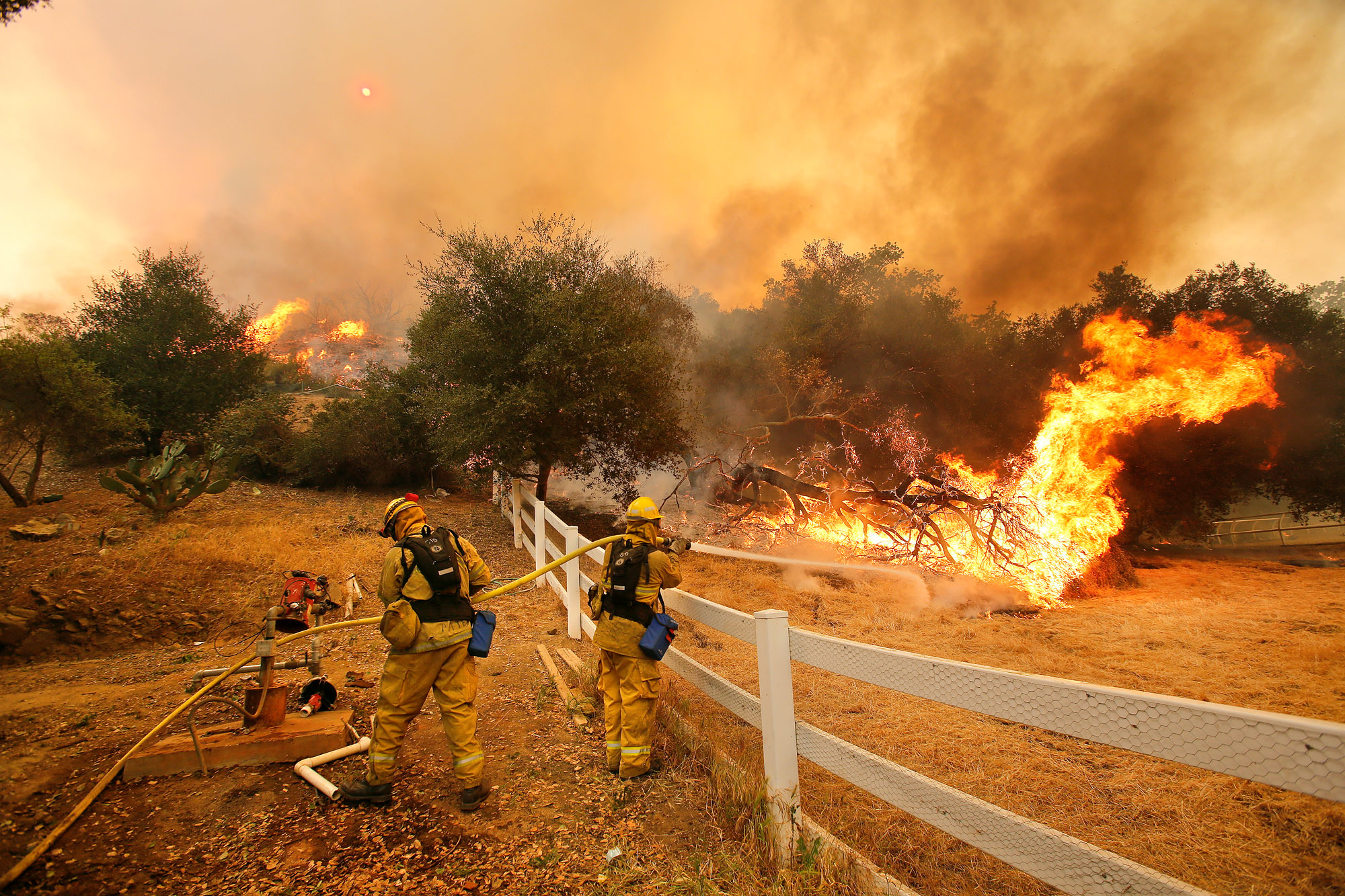 Rinnovabili • Incendi di Los Angeles: 35% più probabili per i cambiamenti climatici