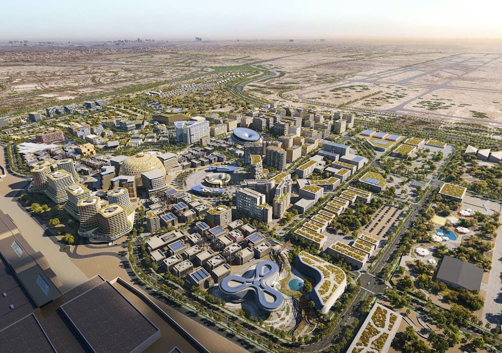 Doppia certificazione di sostenibilità per la futura Expo City Dubai 