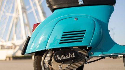 Rinnovabili • Come trasformare la Vespa a motore in uno scooter elettrico? Ecco un kit tutto italiano